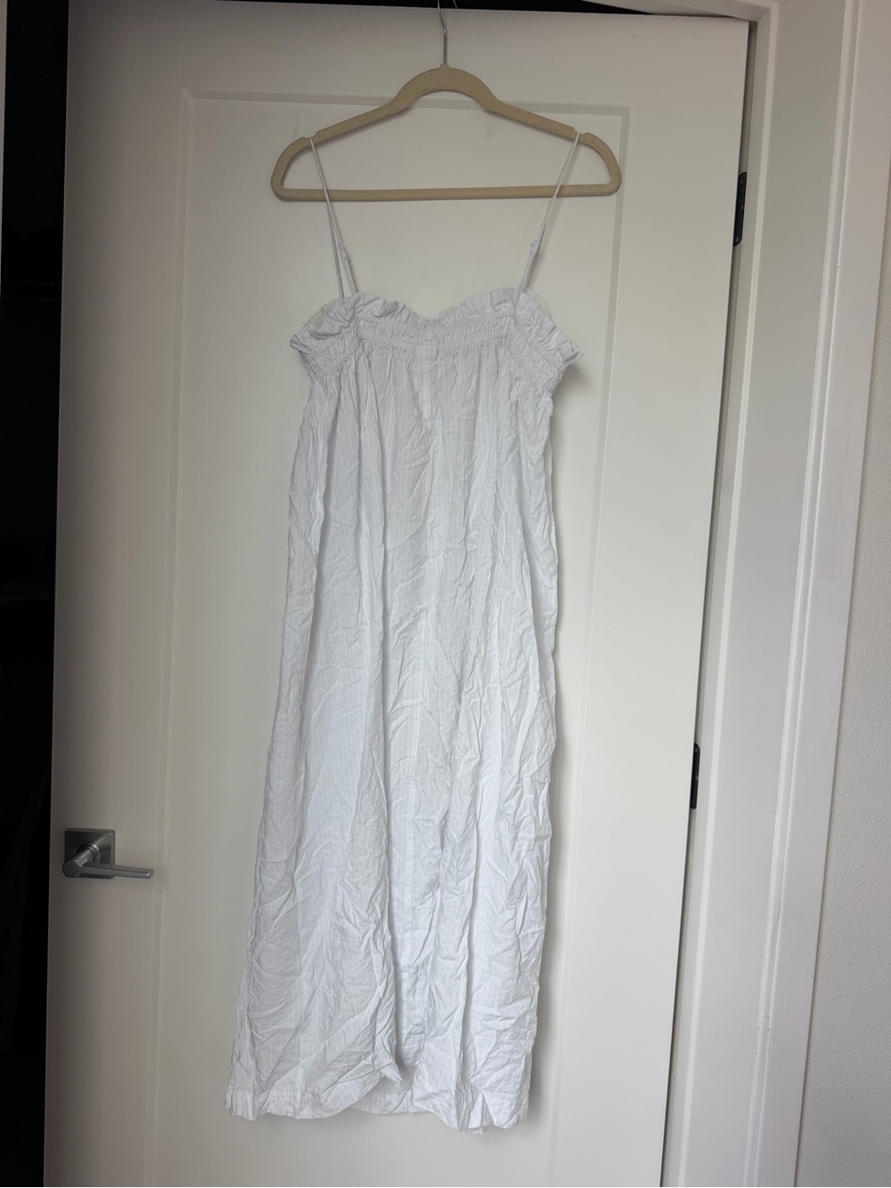 H&M White Spaghetti-Strap Maxi Dress - Picture 4 of 4